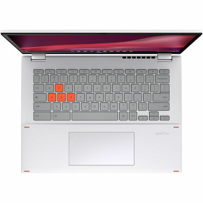 Asus Chromebook Vibe CX34 Flip CX3401 CX3401FBA-DS31T-CB Chromebook convertible 2 en 1 à écran tactile 14" - WUXGA - Intel Core i3 12e génération i3-1215U - 8 Go - SSD 128 Go - Blanc perle CX3401FBA-DS31T-CB