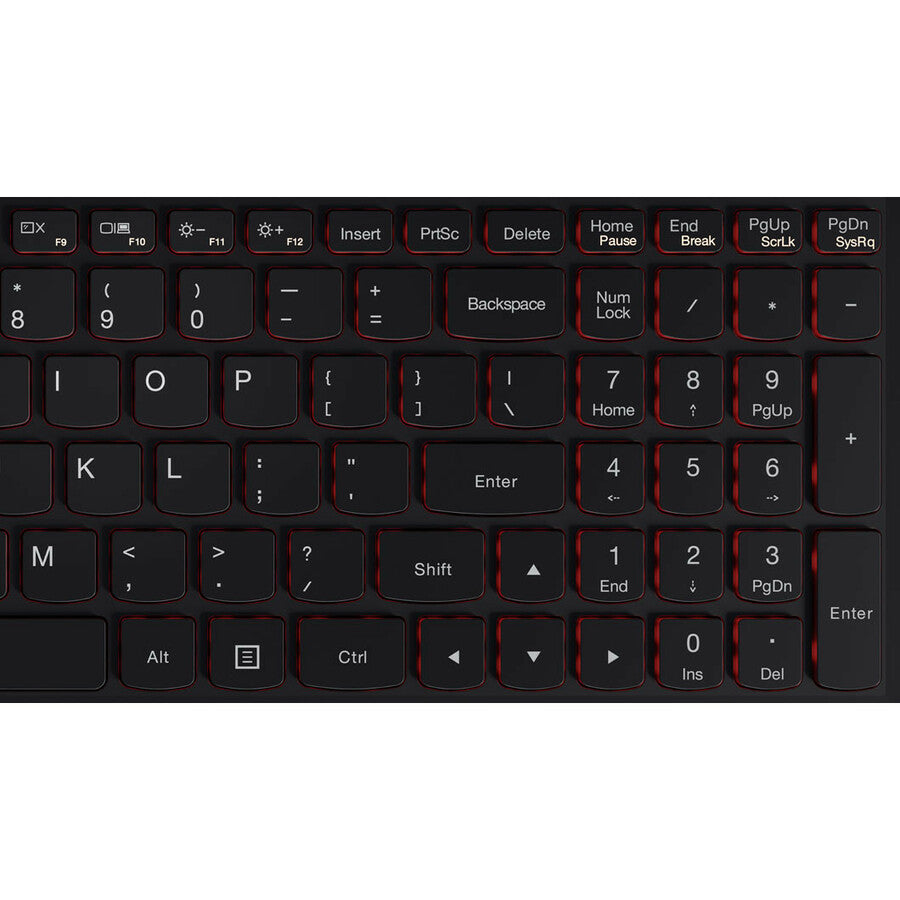 Ordinateur portable de jeu à écran tactile Lenovo IdeaPad Y700 Touch-15ISK 80NW0030US 15,6" - Intel Core i7 6e génération i7-6700HQ - 16 Go - SSD 256 Go - Clavier anglais (États-Unis) - Noir 80NW0030US