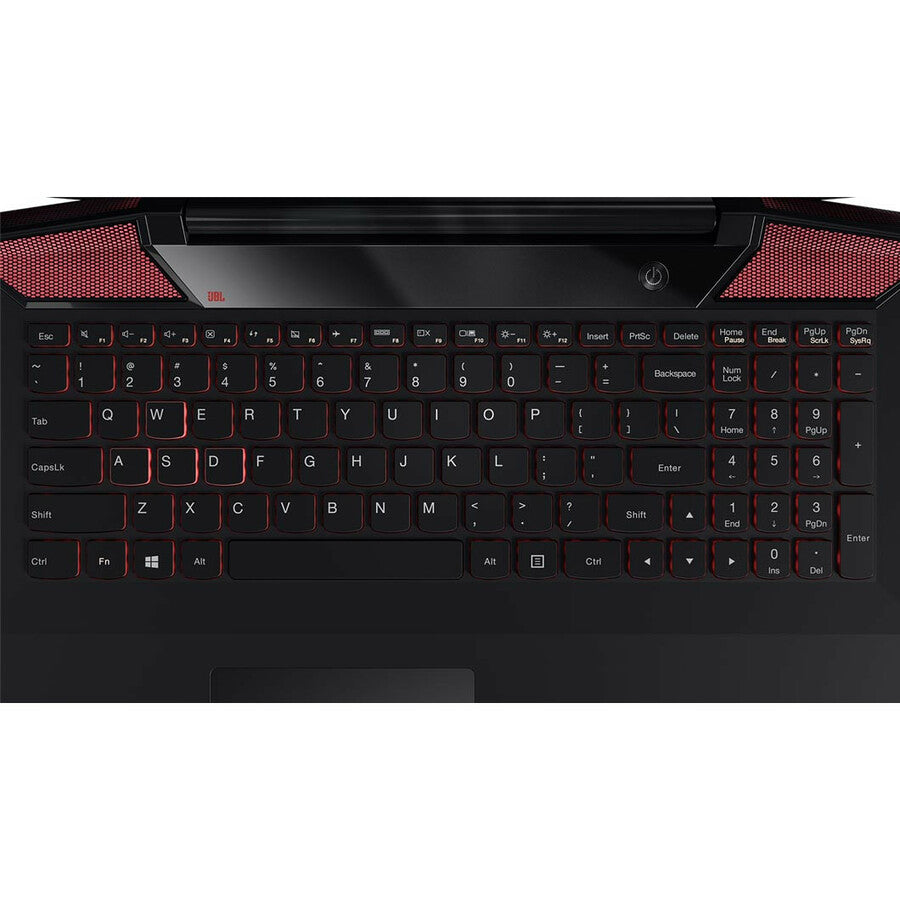 Ordinateur portable de jeu à écran tactile Lenovo IdeaPad Y700 Touch-15ISK 80NW0030US 15,6" - Intel Core i7 6e génération i7-6700HQ - 16 Go - SSD 256 Go - Clavier anglais (États-Unis) - Noir 80NW0030US