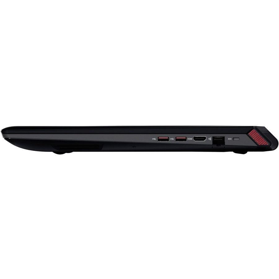 Ordinateur portable de jeu Lenovo IdeaPad Y700-17ISK 80Q000C1US 17,3" - Intel Core i5 6e génération i5-6300HQ - 8 Go - Disque dur 1 To - SSD 128 Go - Clavier anglais (États-Unis) - Noir professionnel 80Q000C1US