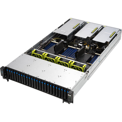 Système Barebone Asus RS720A-E11-RS24U - Montable en rack 2U - Socket LGA-4094 - Prise en charge de 2 processeurs - AMD RS720A-E11-RS24UWOCPU039Z