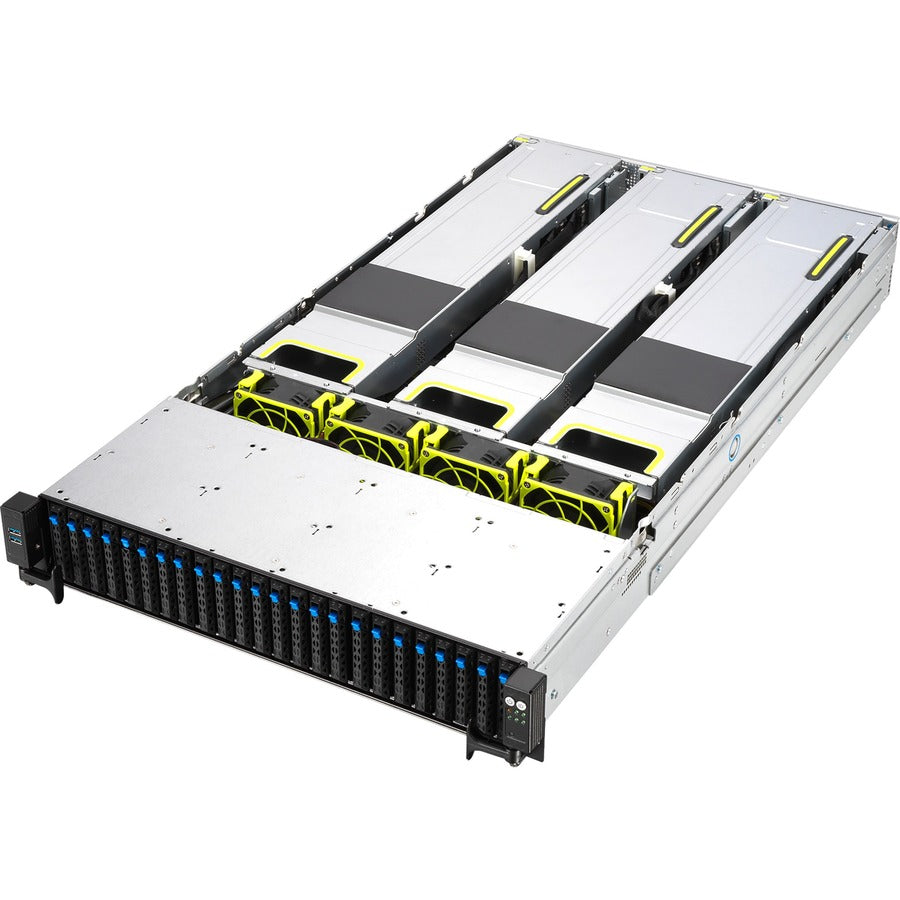 Système Barebone Asus RS720A-E11-RS24U - Montable en rack 2U - Socket LGA-4094 - Prise en charge de 2 processeurs - AMD RS720A-E11-RS24UWOCPU039Z