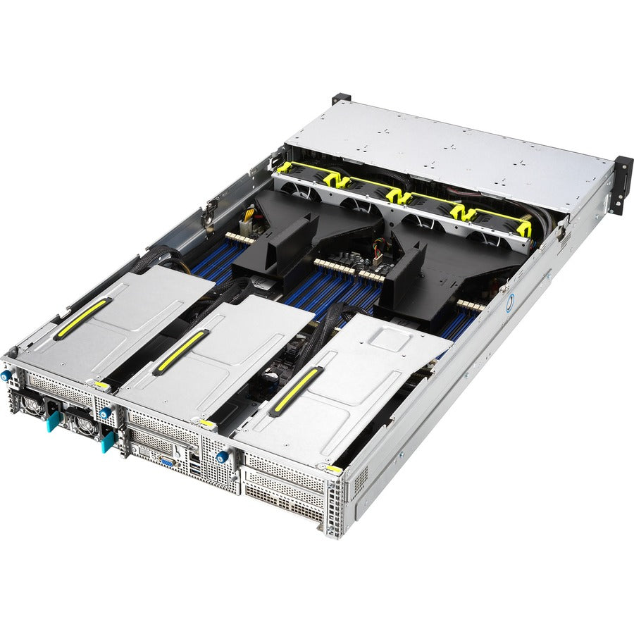 Système Barebone Asus RS720A-E11-RS24U - Montable en rack 2U - Socket LGA-4094 - Prise en charge de 2 processeurs - AMD RS720A-E11-RS24UWOCPU039Z