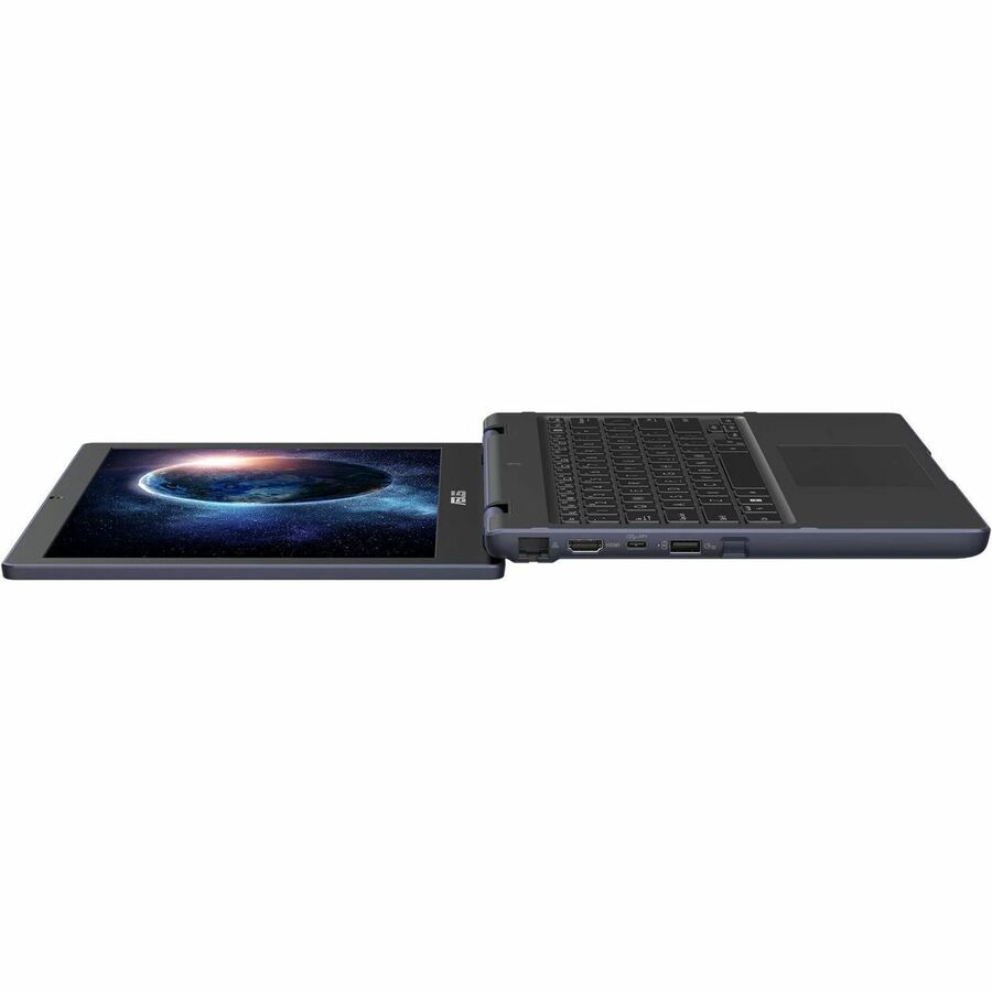 Ordinateur portable robuste à écran tactile Asus BR1204C BR1204CGA-EN21T-CA 12,2" - WUXGA - Intel N-Series N200 - 8 Go - SSD 128 Go - Gris minéral BR1204CGA-EN21T-CA