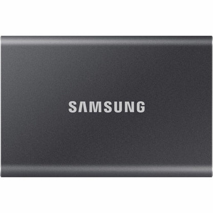 Disque SSD portable Samsung T7 4 To - Externe - PCI Express NVMe - Gris Titane MU-PC4T0T/AM