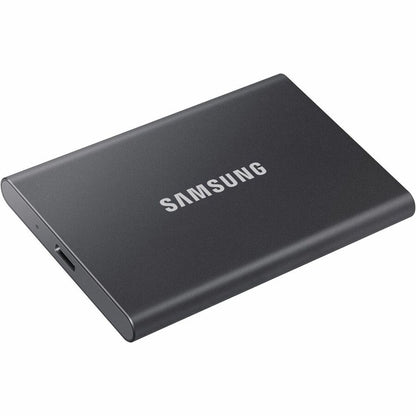 Disque SSD portable Samsung T7 4 To - Externe - PCI Express NVMe - Gris Titane MU-PC4T0T/AM