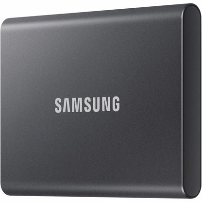 Disque SSD portable Samsung T7 4 To - Externe - PCI Express NVMe - Gris Titane MU-PC4T0T/AM