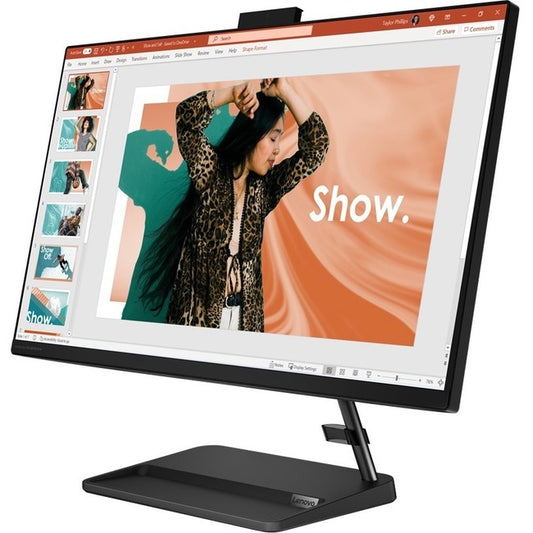 Ordinateur tout-en-un Lenovo IdeaCentre 3 22IAP7 F0GG003DCF - Intel Pentium Gold 8505 - 8 Go - SSD 256 Go - 21,5" Full HD - Ordinateur de bureau - Noir F0GG003DCF