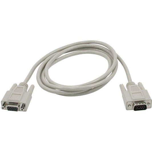 Câble d'extension de moniteur SVGA M/F économique C2G 6 pieds HD15 2717