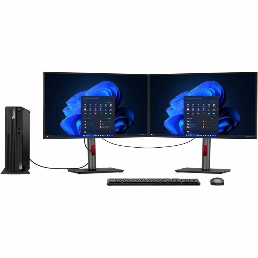 Ordinateur de bureau Lenovo ThinkCentre M70s Gen 5 12U3000RUS - Intel Core i7 14e génération i7-14700 - Technologie vPro - 16 Go - SSD 512 Go - Petit format - Noir 12U3000RUS