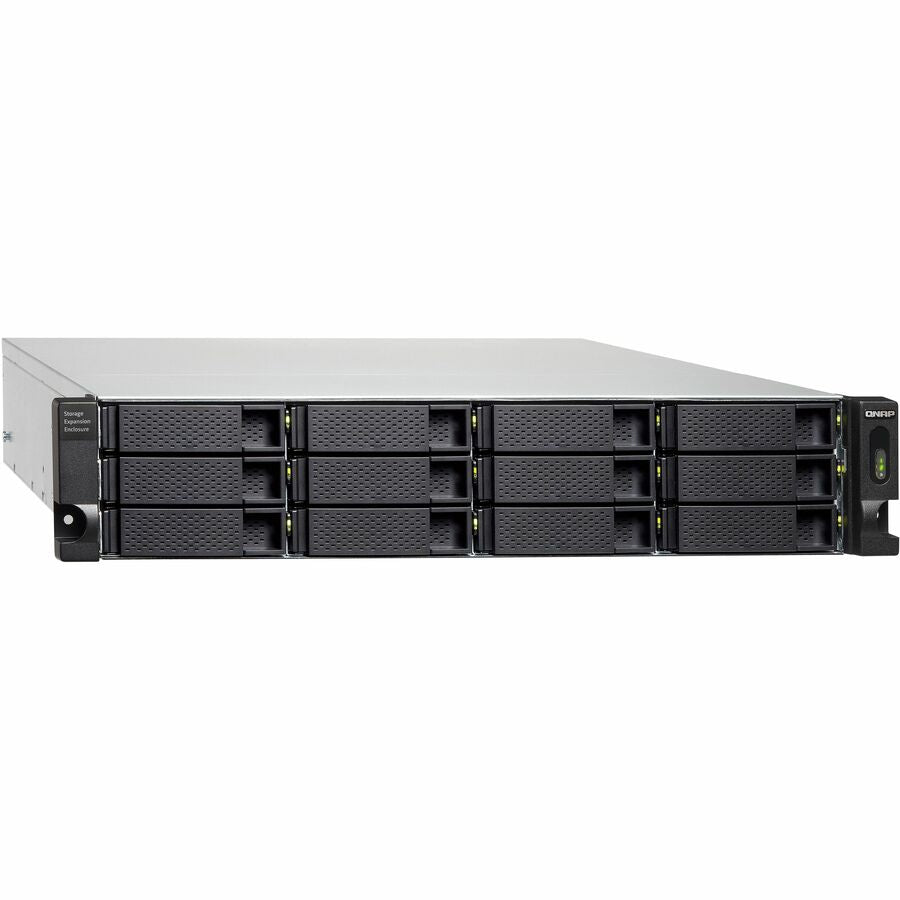 Boîtier de disque dur SATA/600 QNAP TL-R1200C-RP - Interface hôte USB 3.2 (Gen 2) Type C - Montable en rack 2U TL-R1200C-RP-US