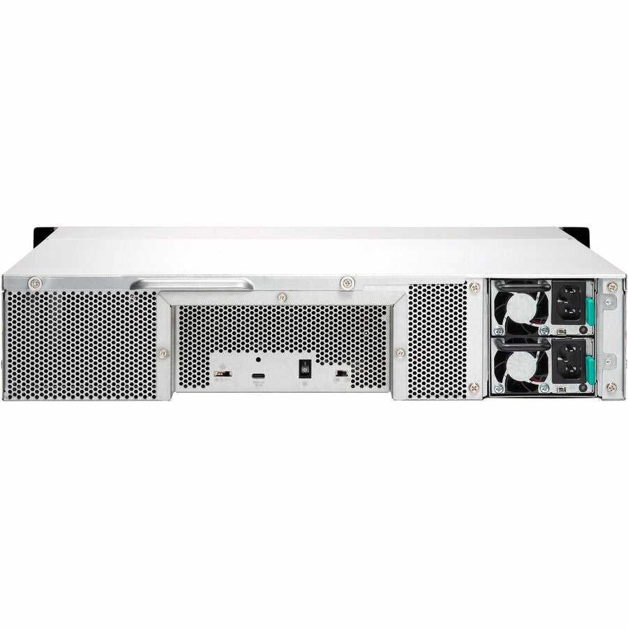 Boîtier de disque dur SATA/600 QNAP TL-R1200C-RP - Interface hôte USB 3.2 (Gen 2) Type C - Montable en rack 2U TL-R1200C-RP-US