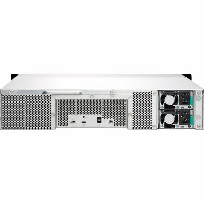 Boîtier de disque dur SATA/600 QNAP TL-R1200C-RP - Interface hôte USB 3.2 (Gen 2) Type C - Montable en rack 2U TL-R1200C-RP-US