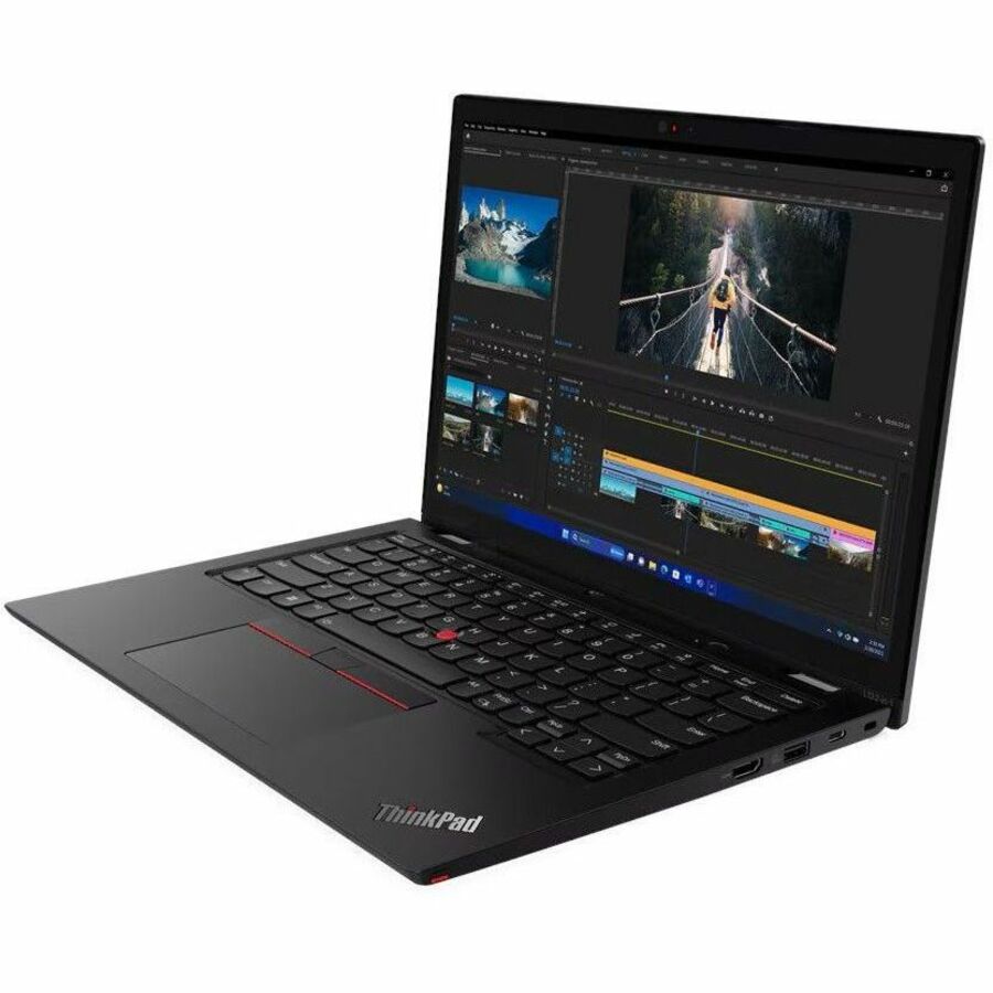 Lenovo ThinkPad L13 Gen 5 21LM0010US Ordinateur portable convertible 2 en 1 à écran tactile 13,3" - WUXGA - Intel Core Ultra 5 125U - 16 Go - SSD 256 Go - Clavier anglais - Noir 21LM0010US