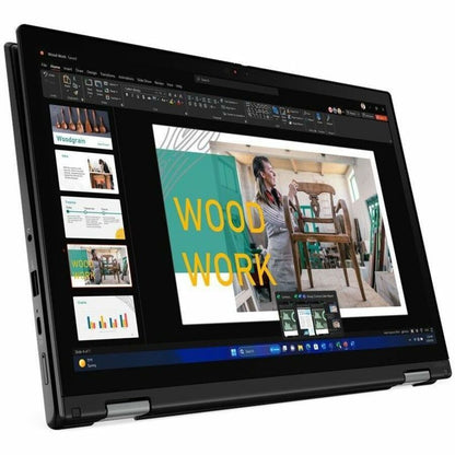Lenovo ThinkPad L13 Gen 5 21LM0010US Ordinateur portable convertible 2 en 1 à écran tactile 13,3" - WUXGA - Intel Core Ultra 5 125U - 16 Go - SSD 256 Go - Clavier anglais - Noir 21LM0010US