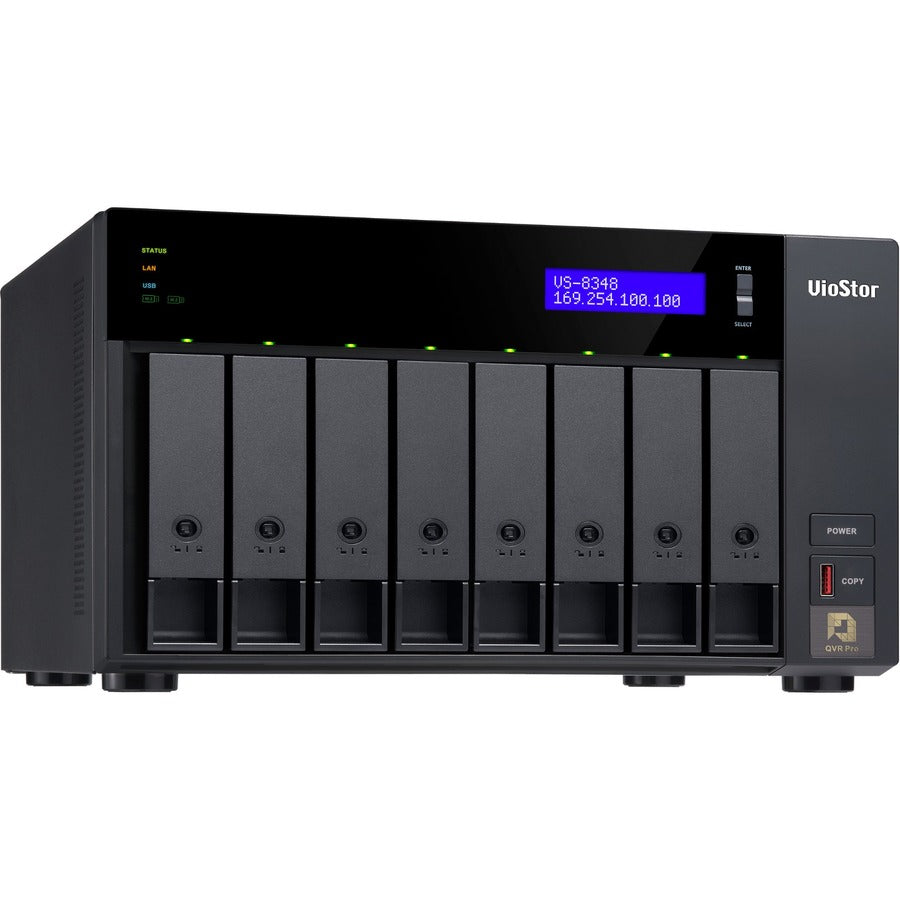 Serveur NVR QNAP à 8 baies ultra-hautes performances pour PME haut de gamme VS-8348-US