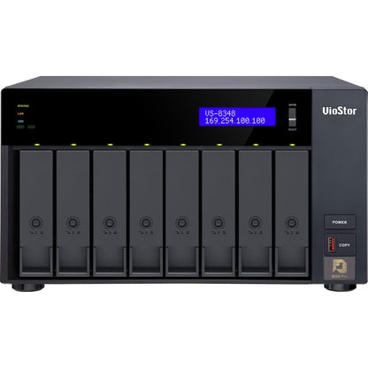 Serveur NVR QNAP à 8 baies ultra-hautes performances pour PME haut de gamme VS-8348-US