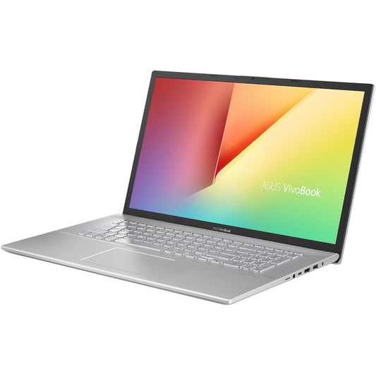Ordinateur portable Asus VivoBook 17 M712 M712UA-DS59-CA 17,3" - HD+ - AMD Ryzen 5 5500U - 8 Go - Disque dur 1 To - SSD 128 Go - Argent transparent M712UA-DS59-CA