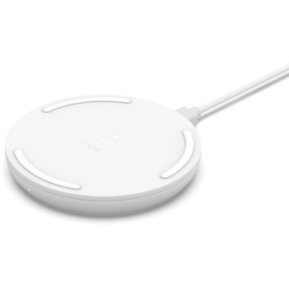 Belkin BoostCharge 10W Wireless Charging Pad + QC 3.0 Wall Charger + Cable WIA001TTWH