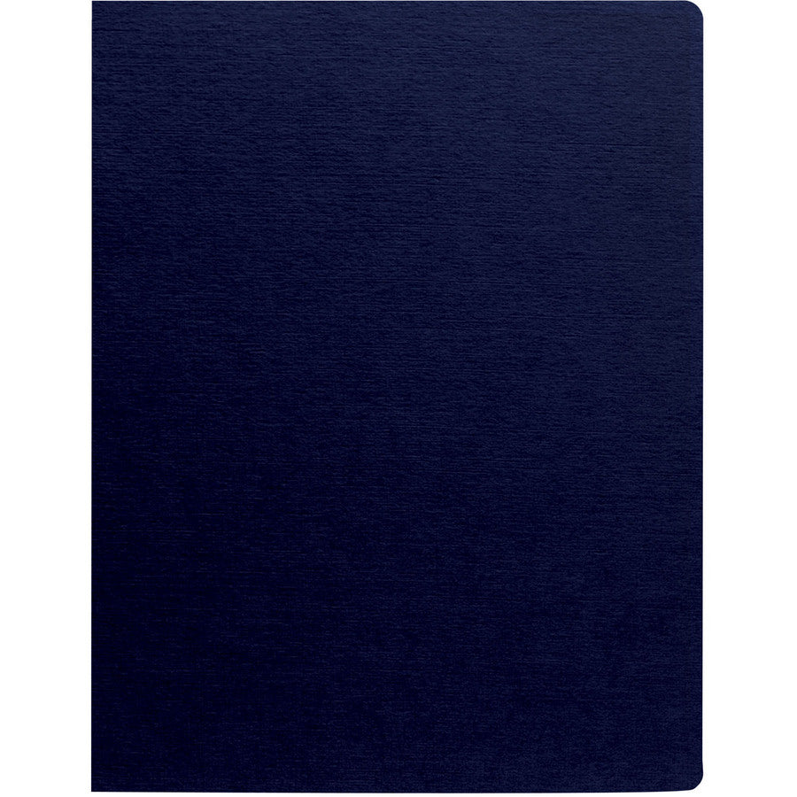Couvertures de présentation Fellowes Futura™ - Grandes dimensions, bleu marine, lot de 25 5224801