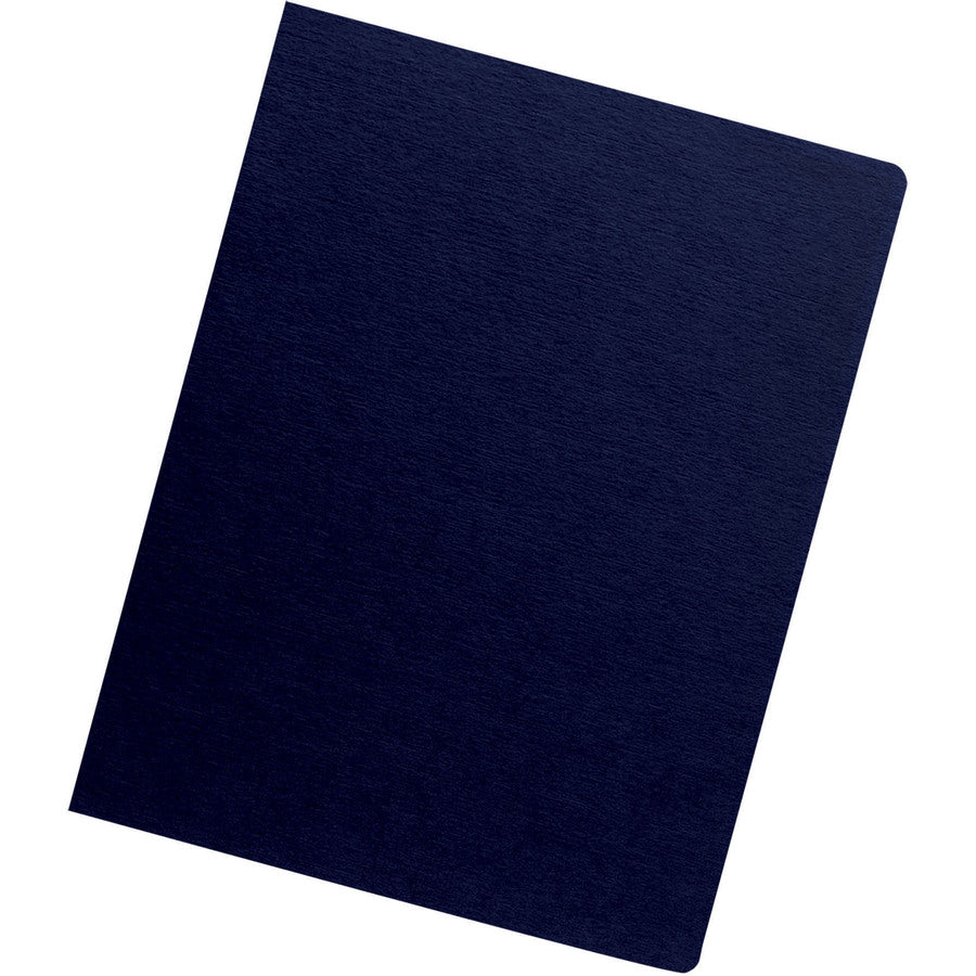 Couvertures de présentation Fellowes Futura™ - Grandes dimensions, bleu marine, lot de 25 5224801