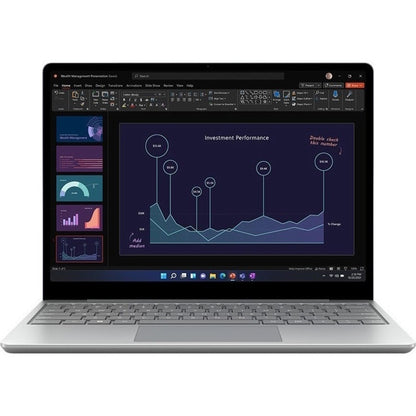 Ordinateur portable à écran tactile Microsoft Surface Laptop Go 2 12,4" - WSXGA - Intel Core i5 11e génération i5-1135G7 - 8 Go - SSD 128 Go - Platinum 8QC-00001