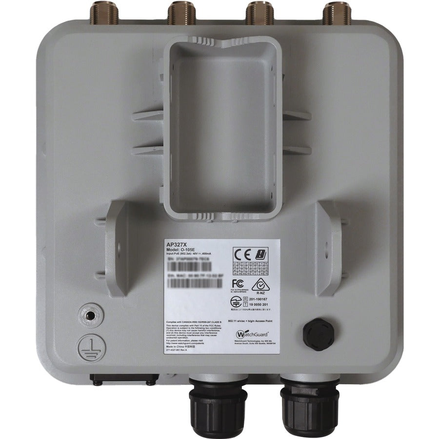 ÉCHANGE CONCURRENTIEL CONTRE WATCHGUARD AP327X ET POINT D'ACCÈS SANS FIL Wi-Fi sécurisé IEEE 802.11AC 1,24 GBIT/S DE 3 ANS - 5 GHz - TECHNOLOGIE MIMO - 2 X RÉSEAUX (RJ-45) - GIGABIT ETHERNET - MONTAGE MURAL ; MONTAGE SUR POTEAU WGA37513