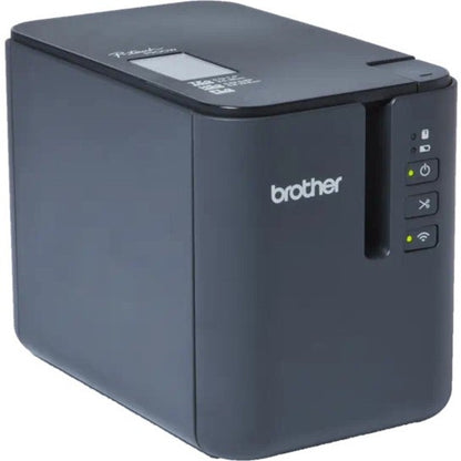 Brother PT-P900Wc Desktop Thermal Transfer Printer - Monochrome - Label Print - USB - Serial - Wireless LAN - With Cutter PTP900WC
