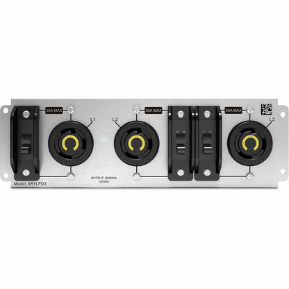 Kit de plaque arrière APC by Schneider Electric avec 3 prises NEMA L5-30R pour Smart-UPS Modular Ultra SRYLPD3