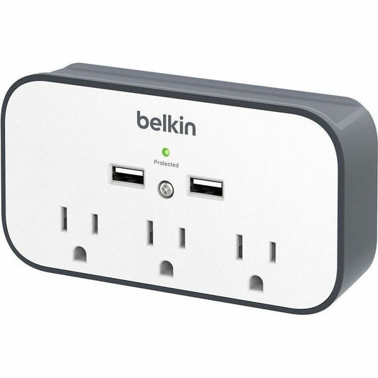 Parasurtenseur mural USB Belkin avec station d'accueil BSV300ttCW-4PK