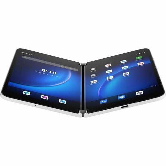 Smartphone Microsoft Surface Duo 128 Go - Écran pliable flexible 8,1" AMOLED 2700 x 1800 - Kryo 485Single-core (1 Core) 2,84 GHz + Kryo 485 Triple-core (3 Core) 2,42 GHz + Kryo 485 Quad-core (4 Core) 1,78 GHz - 6 Go RAM - Android 10 - 4G TGP-00002