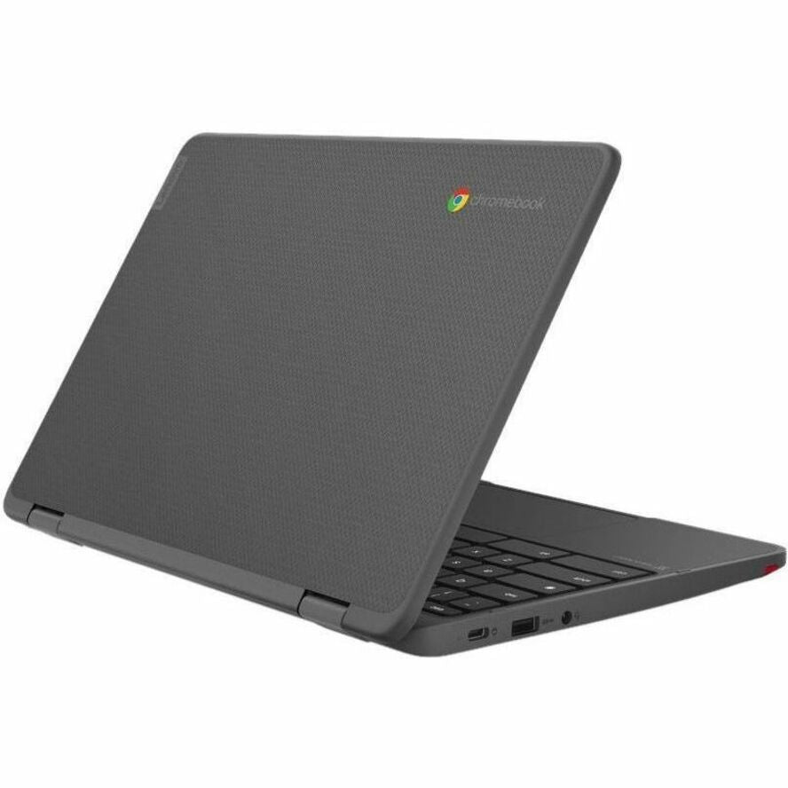 Lenovo 300e Yoga Chromebook Gen 4 82W2000ACF Chromebook convertible 2 en 1 tactile 11,6" - HD - Octa-core (ARM Cortex A76 + Cortex A55) - 4 Go - Mémoire flash 32 Go - Clavier français, anglais - Gris graphite 82W2000ACF