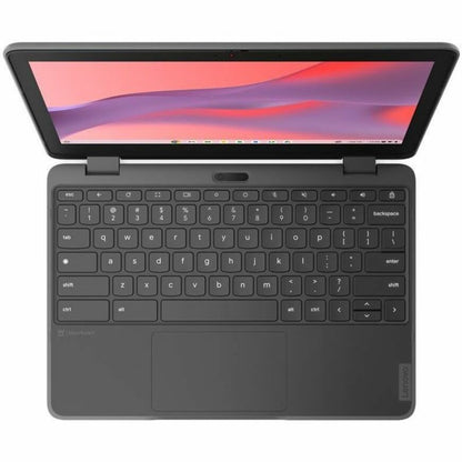 Lenovo 300e Yoga Chromebook Gen 4 82W2000ACF Chromebook convertible 2 en 1 tactile 11,6" - HD - Octa-core (ARM Cortex A76 + Cortex A55) - 4 Go - Mémoire flash 32 Go - Clavier français, anglais - Gris graphite 82W2000ACF