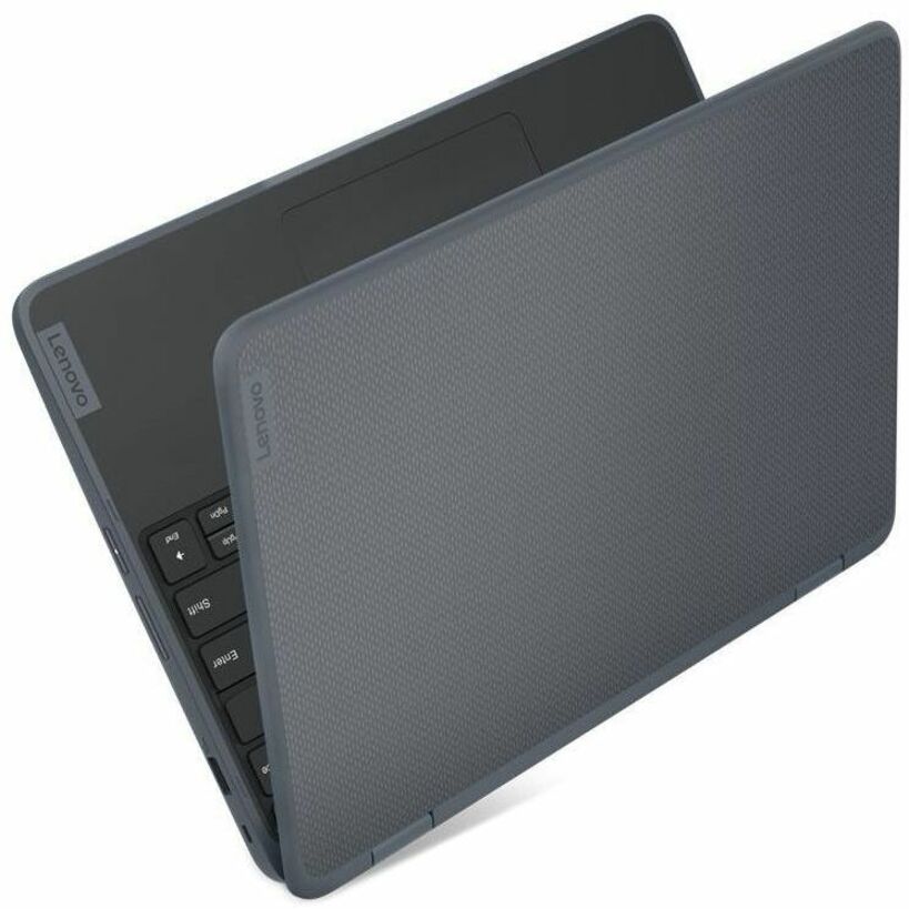 Lenovo 500w Yoga Gen 4 82VQ000TUS Ordinateur portable convertible 2 en 1 à écran tactile 12,2" - WUXGA - Intel Core i3 i3-N300 - 8 Go - SSD 256 Go - Clavier anglais - Gris ardoise 82VQ000TUS
