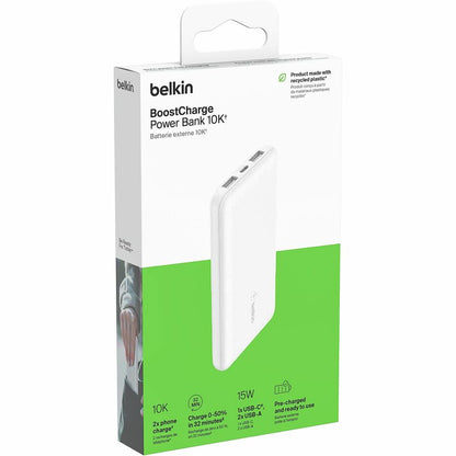 Batterie externe Belkin BoostCharge 10000 mAh BPB011BTWH