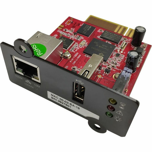 Carte réseau Easy UPS 3S E3SOPT001 d'APC by Schneider Electric