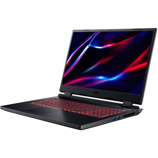 Ordinateur portable de jeu Acer Nitro 5 AN517-42 AN517-42-R51N 17,3" - QHD - AMD Ryzen 7 6800H - 16 Go - 1 To SSD - Clavier anglais (États-Unis), français NH.QG4AA.002