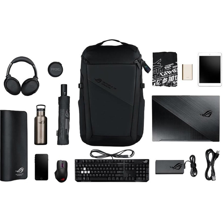Sacoche de transport (sac à dos) Asus ROG Ranger BP2701 pour ordinateur portable 17" - Noir 90XB06L0-BBP000
