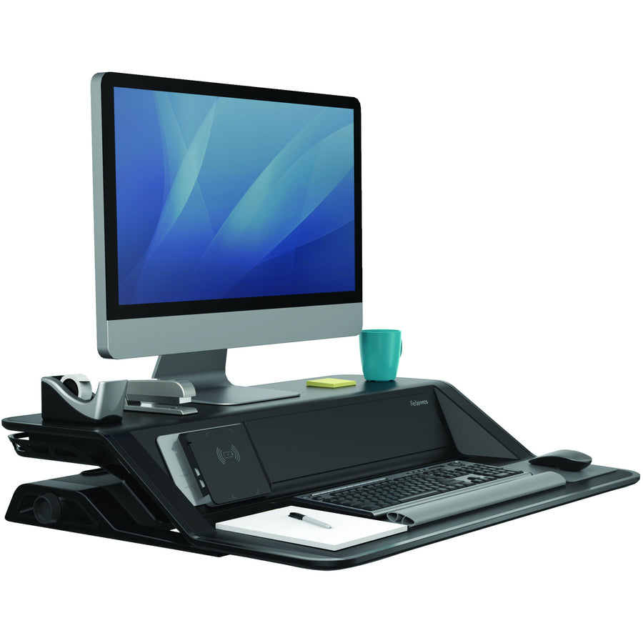 Poste de travail assis-debout Fellowes Lotus DX 8080301