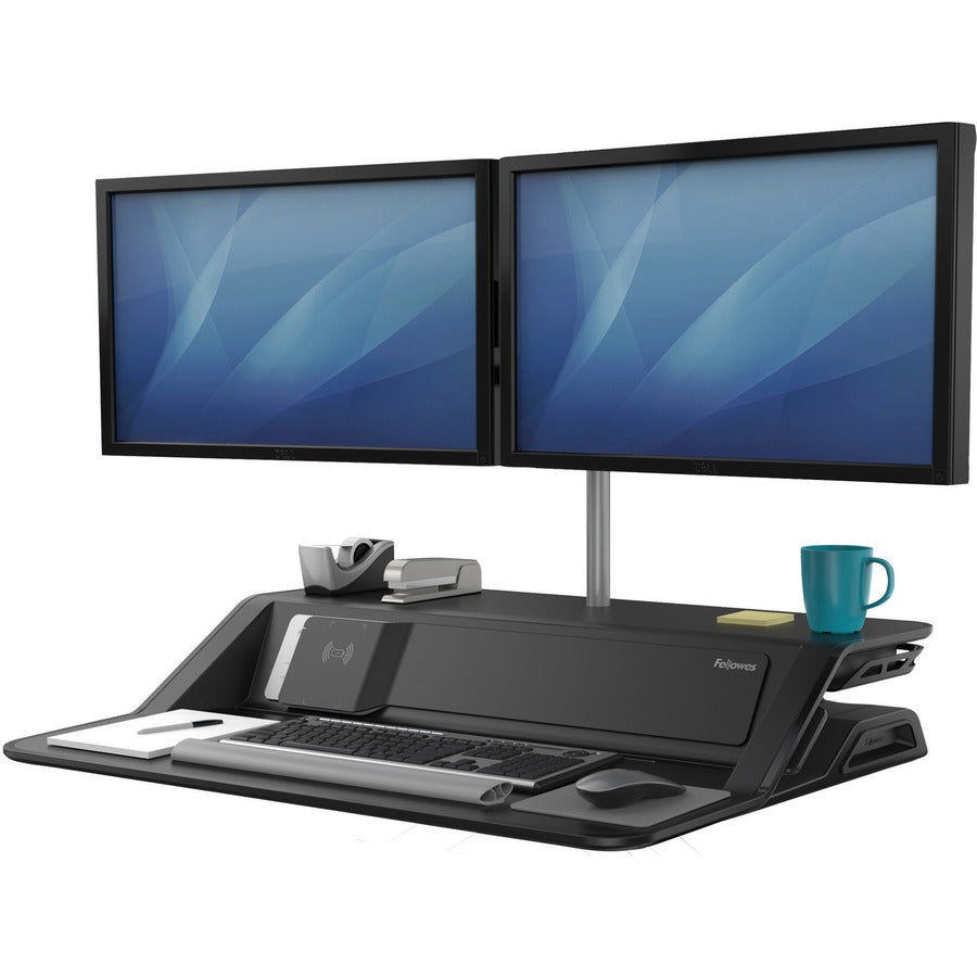 Poste de travail assis-debout Fellowes Lotus DX 8080301