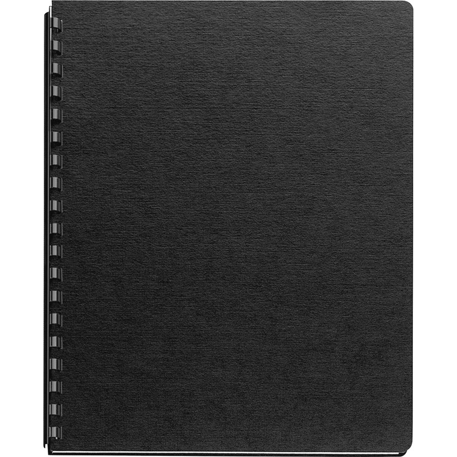 Couvertures de présentation Fellowes Futura™ - Grandes dimensions, noires, lot de 25 5224701