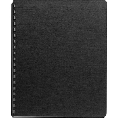 Couvertures de présentation Fellowes Futura™ - Grandes dimensions, noires, lot de 25 5224701