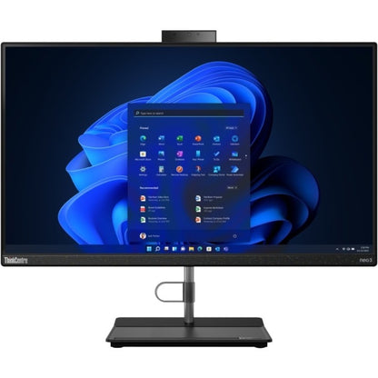 Ordinateur tout-en-un Lenovo ThinkCentre Neo 30a 12B000APUS - Intel Core i5 12e génération i5-1240P - 16 Go - SSD 512 Go - 23,8" Full HD - Ordinateur de bureau - Noir corbeau 12B000APUS