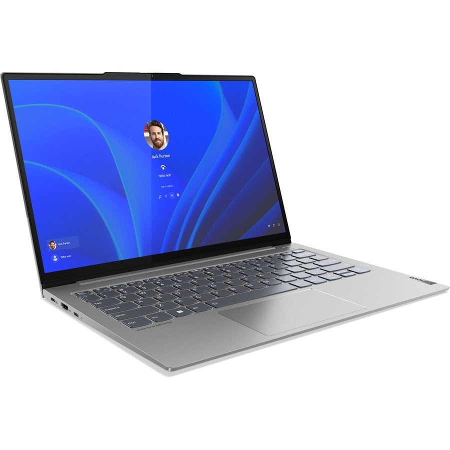 Ordinateur portable Lenovo ThinkBook 13s G4 IAP 21AR006JUS avec écran tactile 13,3" - 2560 x 1600 - Intel Core i7 12e génération i7-1260P Dodeca-core (12 cœurs) - 16 Go de RAM totale - 16 Go de mémoire embarquée - 512 Go de SSD - Gris arctique 21AR006JUS