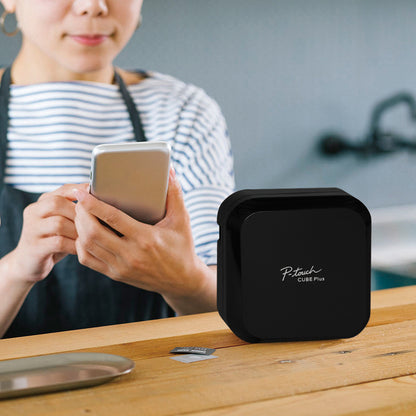 Brother P-touch CUBE Plus PT-P710BT Versatile Label Maker with Bluetooth&reg; Wireless Technology PTP710BT