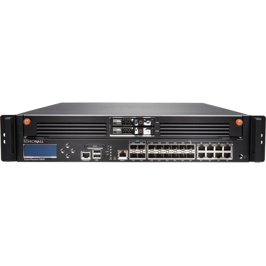 Pare-feu haute disponibilité SonicWall SuperMassive 9800 01-SSC-0801
