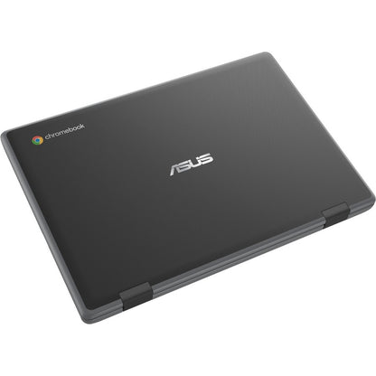 Asus Chromebook Flip CR1 CR1100FKA-P3RS-CB Chromebook convertible 2 en 1 à écran tactile 11,6" - HD - Intel Pentium Silver N6000 - 8 Go - Mémoire flash 64 Go - Gris foncé CR1100FKA-P3RS-CB