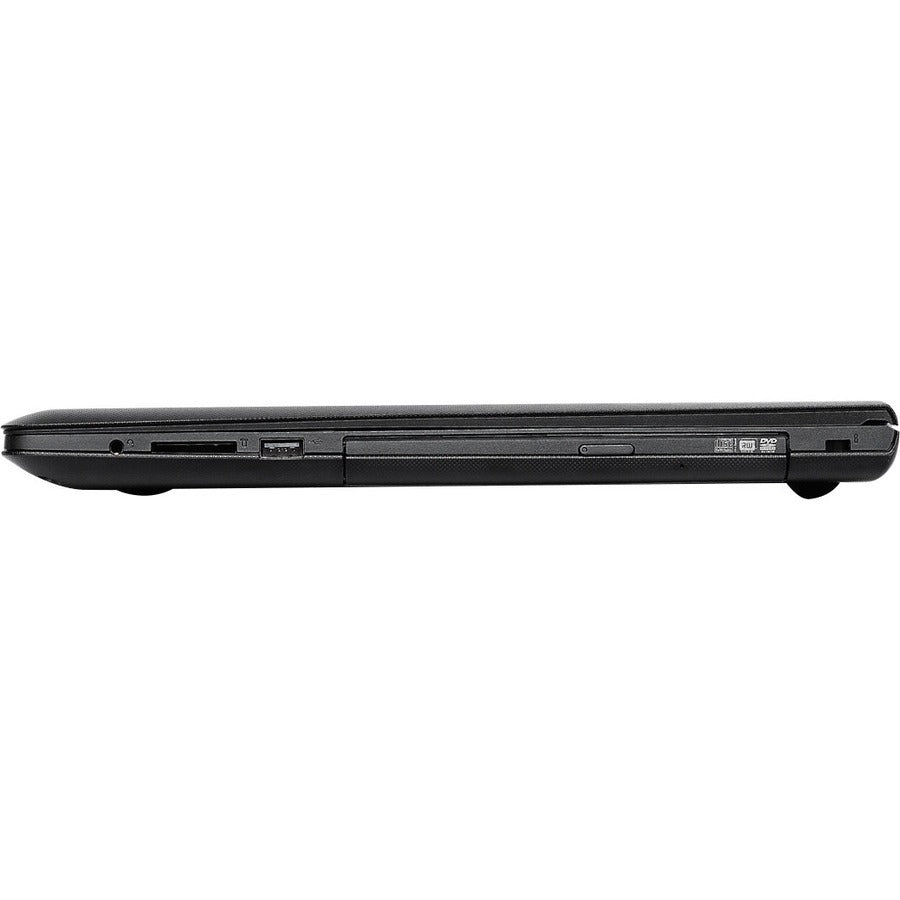 Ordinateur portable Lenovo G50-80 80L000H1US 15,6" - Intel Core i3 4e génération i3-4030U - 4 Go - Disque dur 1 To - Clavier anglais (États-Unis) - Noir 80L000H1US