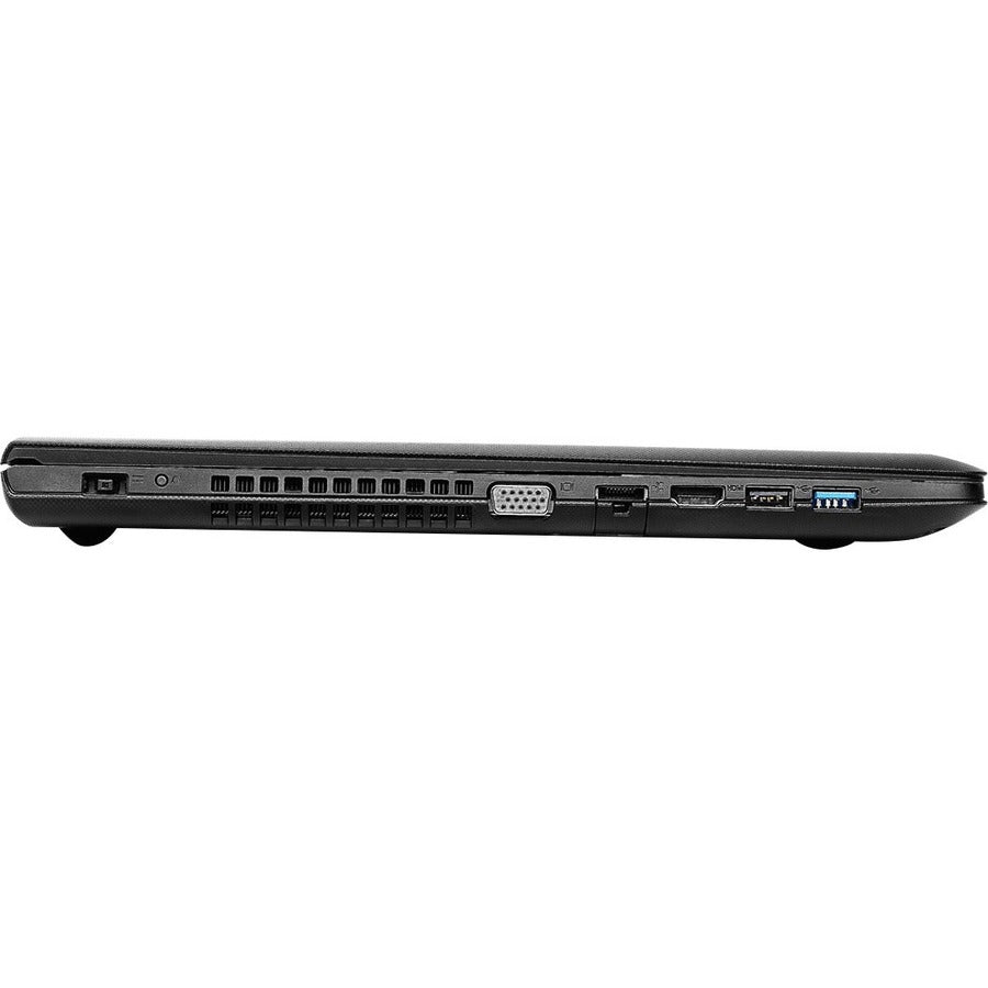 Ordinateur portable Lenovo G50-80 80L000H1US 15,6" - Intel Core i3 4e génération i3-4030U - 4 Go - Disque dur 1 To - Clavier anglais (États-Unis) - Noir 80L000H1US