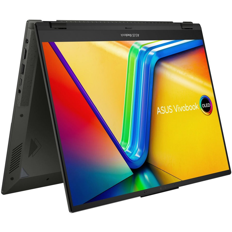Asus Vivobook S 16 Flip OLED TP3604 TP3604VA-DS51T-CA Ordinateur portable convertible 2 en 1 à écran tactile 16" - WUXGA - Intel Core i5 13e génération i5-1335U - 16 Go - SSD 512 Go - Noir minuit TP3604VA-DS51T-CA